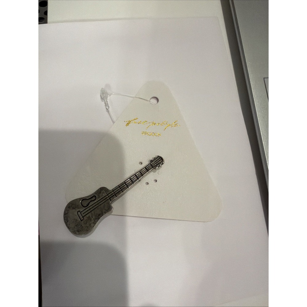 FREE PEOPLE  Guitar Brooch NWT pin